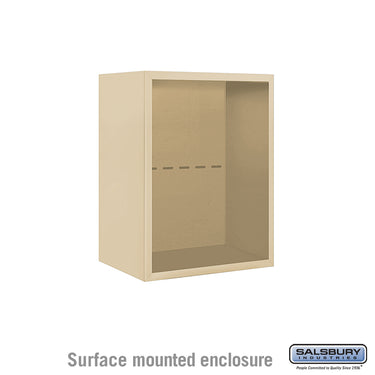 Surface Mounted Enclosure - for 3706 Single Column Unit - Sandstone